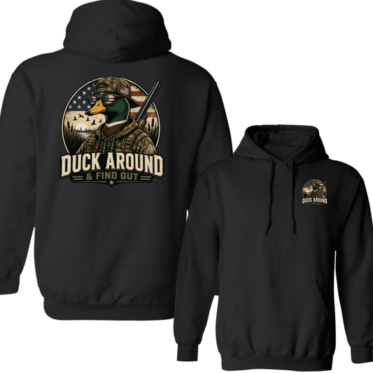 Duck Around And Find Out Back Design