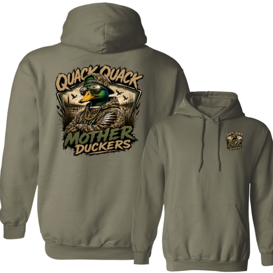 Quack Quack Mother Duckers Back Design