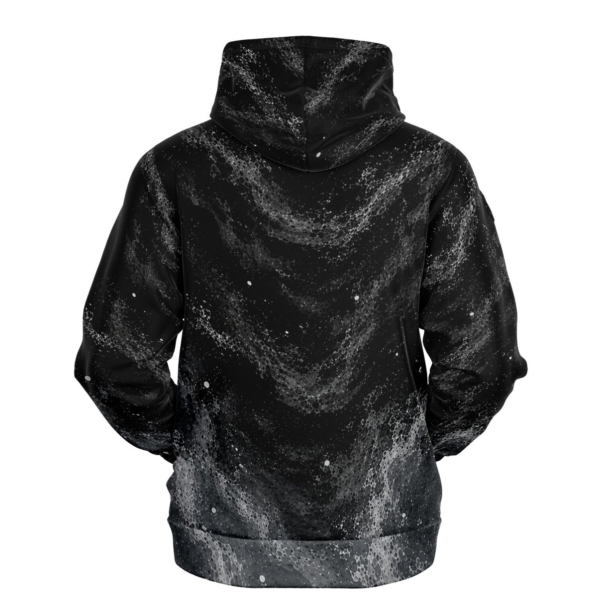 Cranky Coldwater Fishing Hoodie- Black Smoke