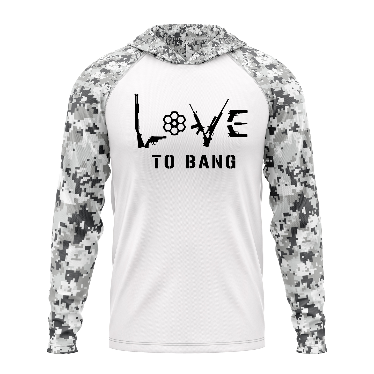 Love To Bang SPF50 Patriotic Performance Hoodie