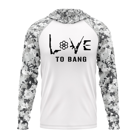 Love To Bang SPF50 Patriotic Performance Hoodie