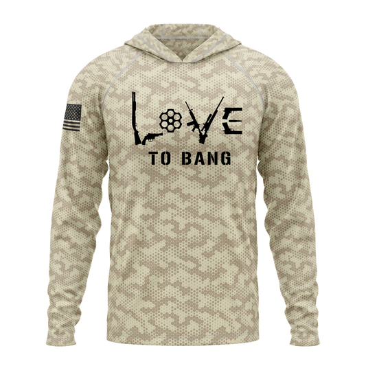 Love To Bang SPF50 Patriotic Performance Hoodie
