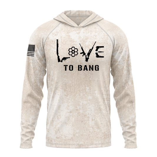 Love To Bang SPF50 Patriotic Performance Hoodie