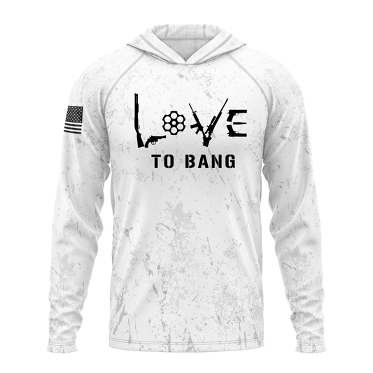 Love To Bang SPF50 Patriotic Performance Hoodie