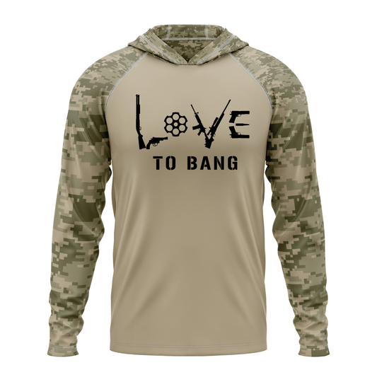 Love To Bang SPF50 Patriotic Performance Hoodie
