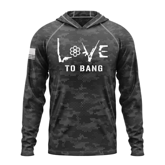 Love To Bang SPF50 Patriotic Performance Hoodie