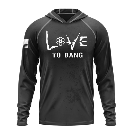 Love To Bang SPF50 Patriotic Performance Hoodie