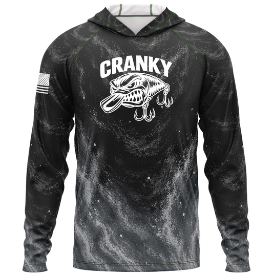 Cranky Crankbait SPF50 Performance Fishing Hoodie