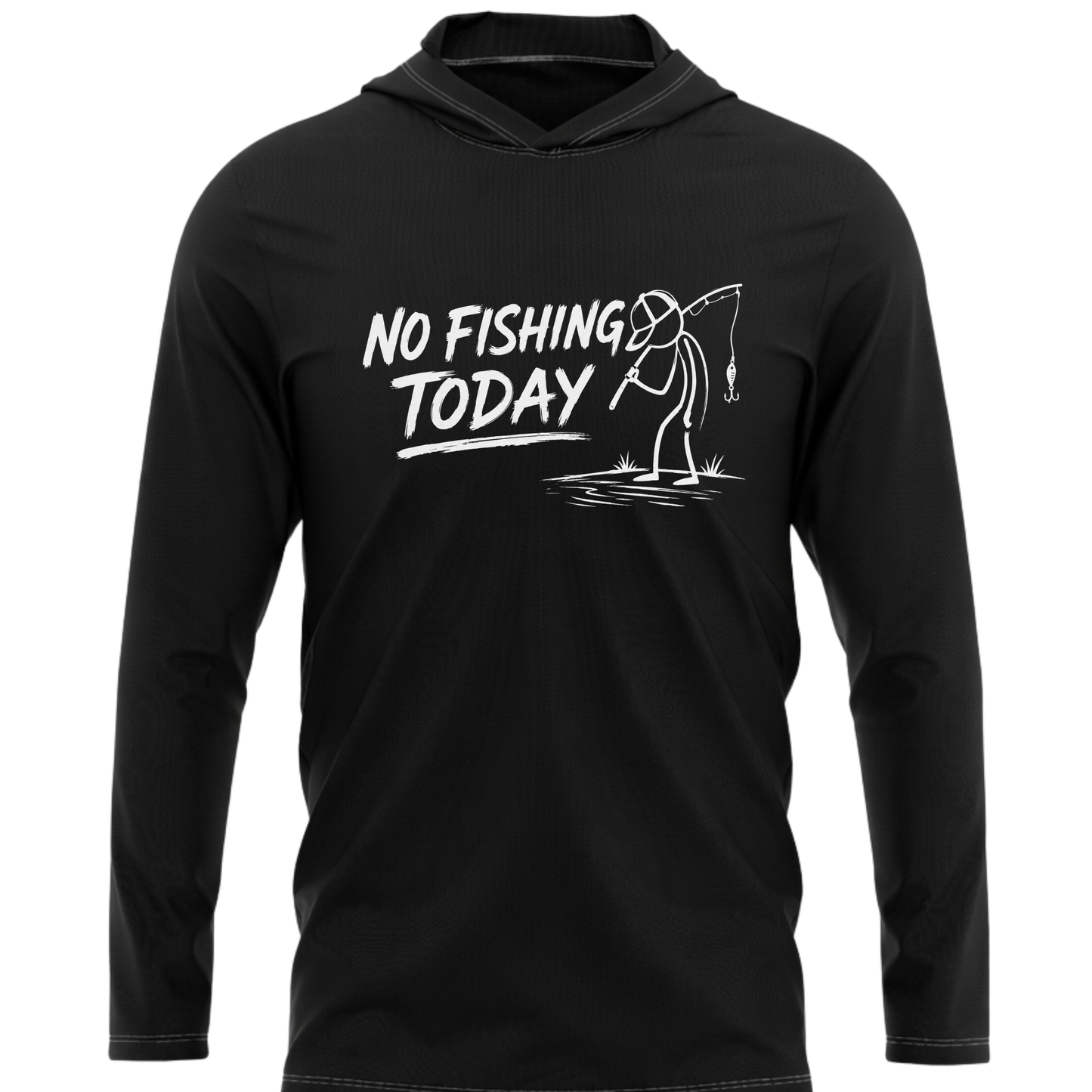 No Fishing Today SPF50 Performance Hoodie