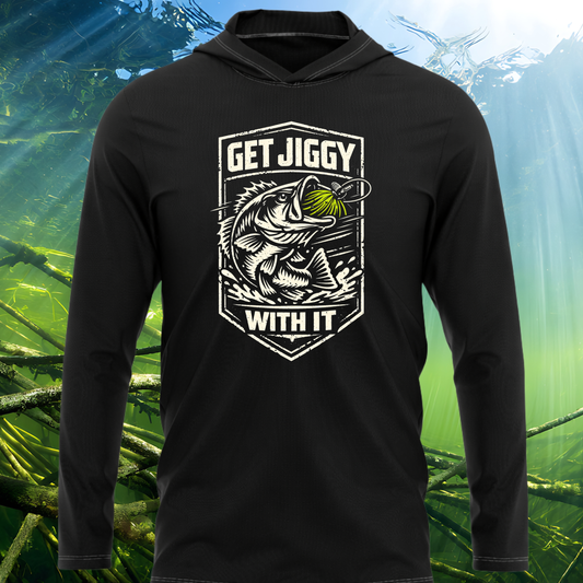 Get Jiggy With It SPF50 Performance Fishing Hoodie