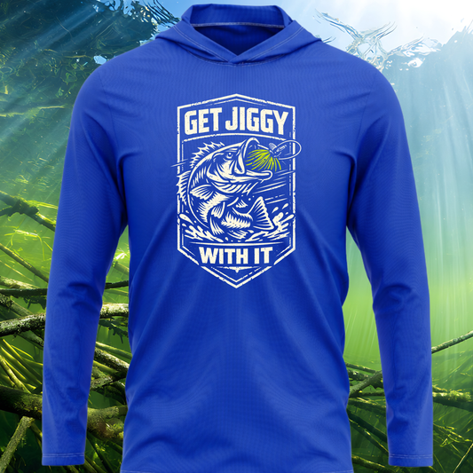 Get Jiggy With It SPF50 Performance Fishing Hoodie