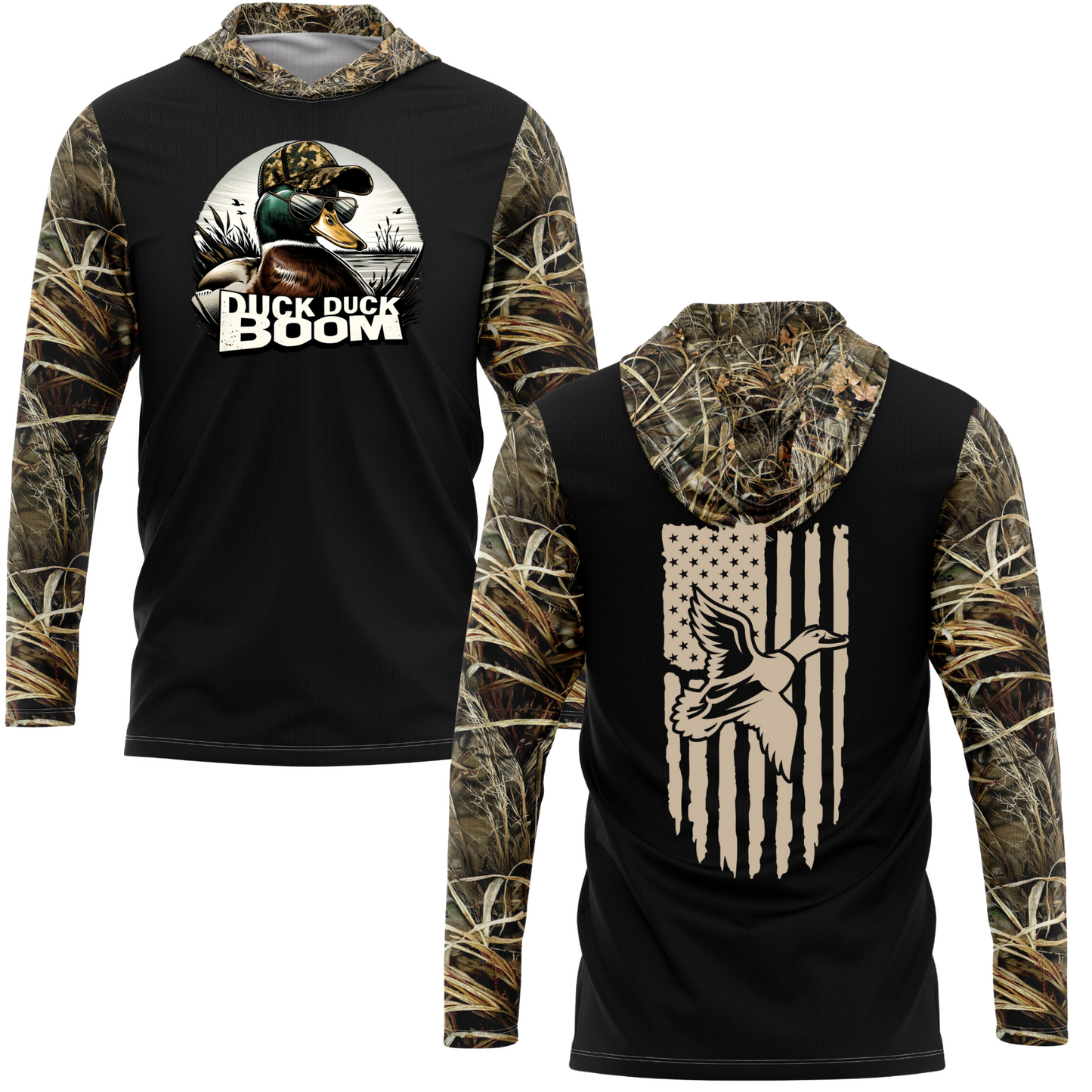 Duck Duck Boom SPF50 Duck Hunting Performance Hoodie