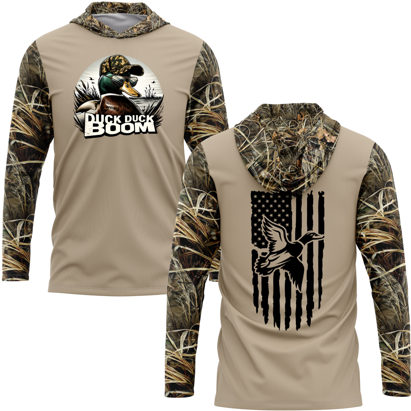 Duck Duck Boom SPF50 Duck Hunting Performance Hoodie