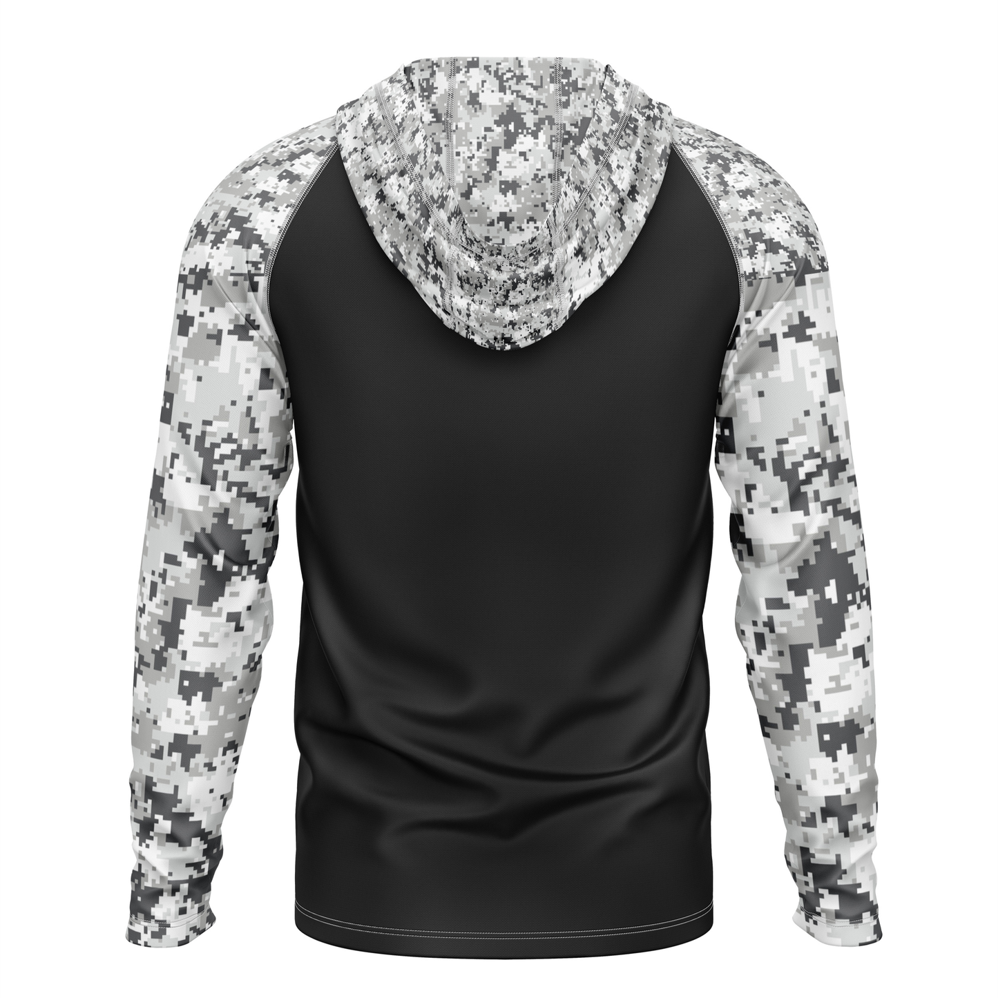 Cranky Crankbait SPF50 Patriotic Performance Fishing Hoodie