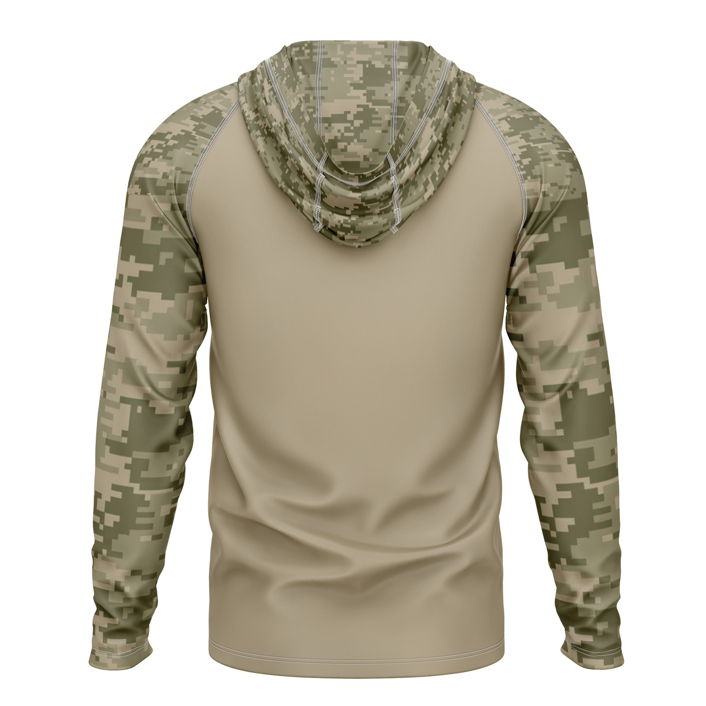 Cranky Crankbait SPF50 Patriotic Performance Fishing Hoodie