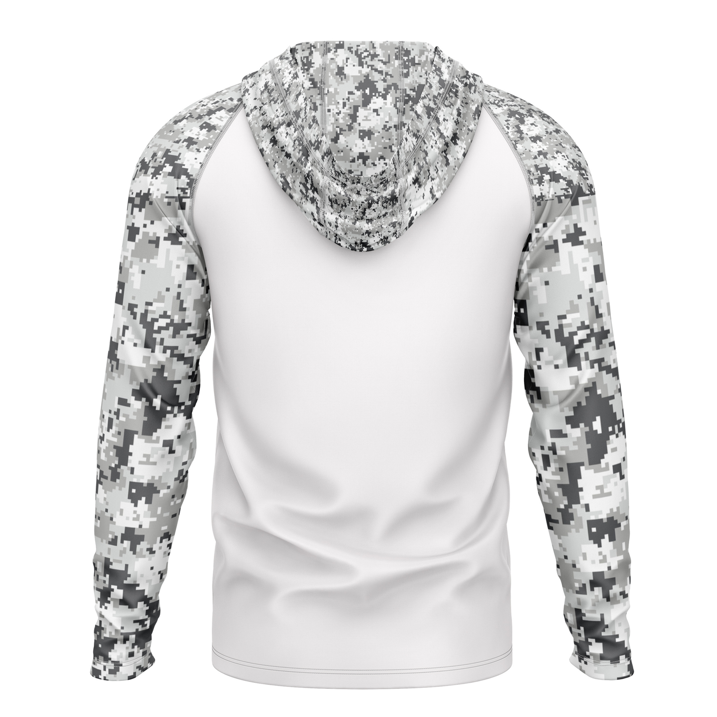 Cranky Crankbait SPF50 Patriotic Performance Fishing Hoodie