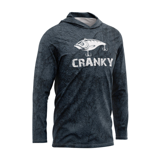 Cranky Crankbait SPF50 Performance Fishing Hoodie
