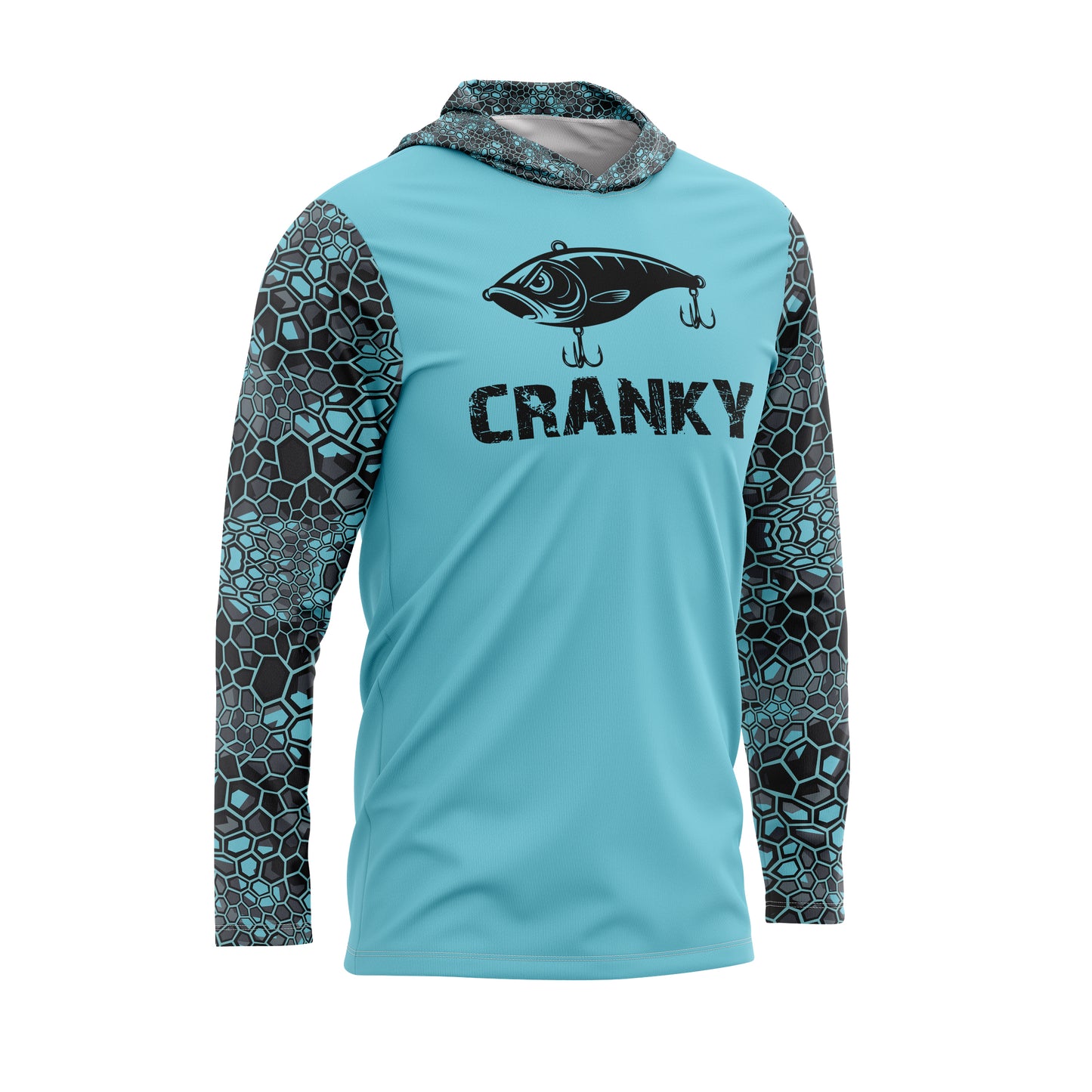 Cranky Crankbait SPF50 Performance Fishing Hoodie