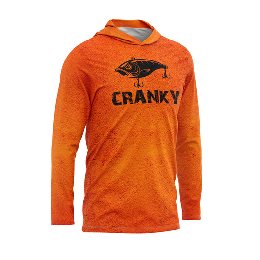 Cranky Crankbait SPF50 Performance Fishing Hoodie
