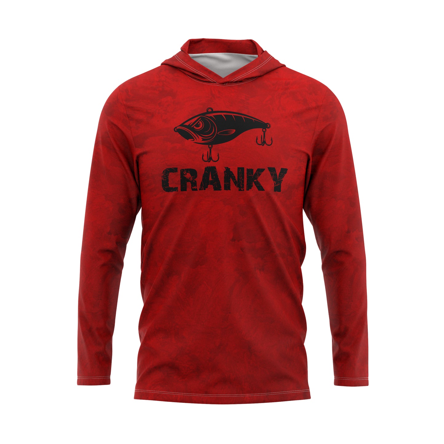 Cranky Crankbait SPF50 Performance Fishing Hoodie