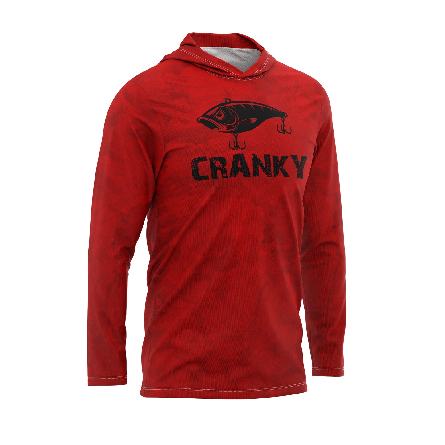 Cranky Crankbait SPF50 Performance Fishing Hoodie