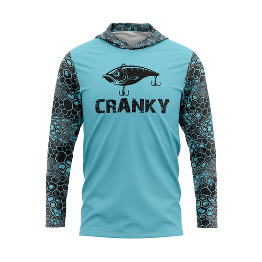 Cranky Crankbait SPF50 Performance Fishing Hoodie