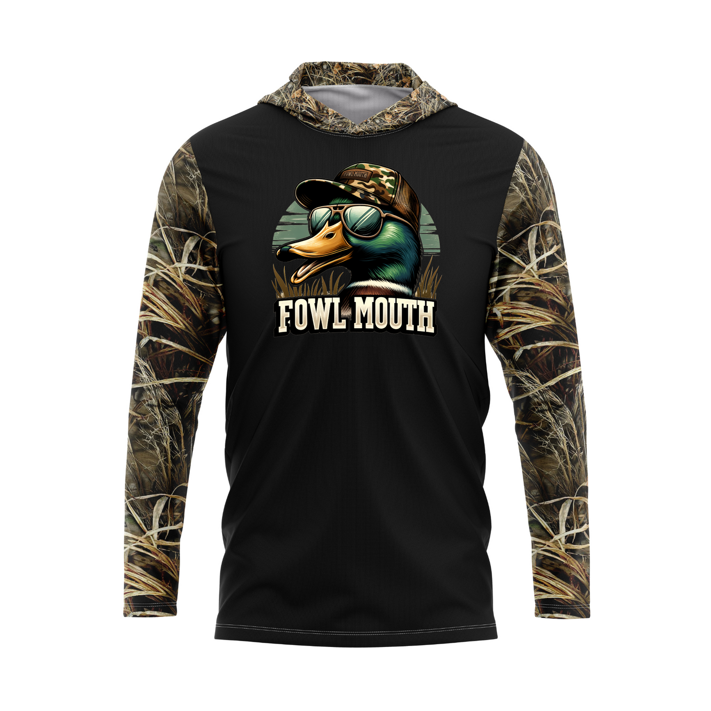 Fowl Mouth SPF50 Performance Duck Hunting Hoodie