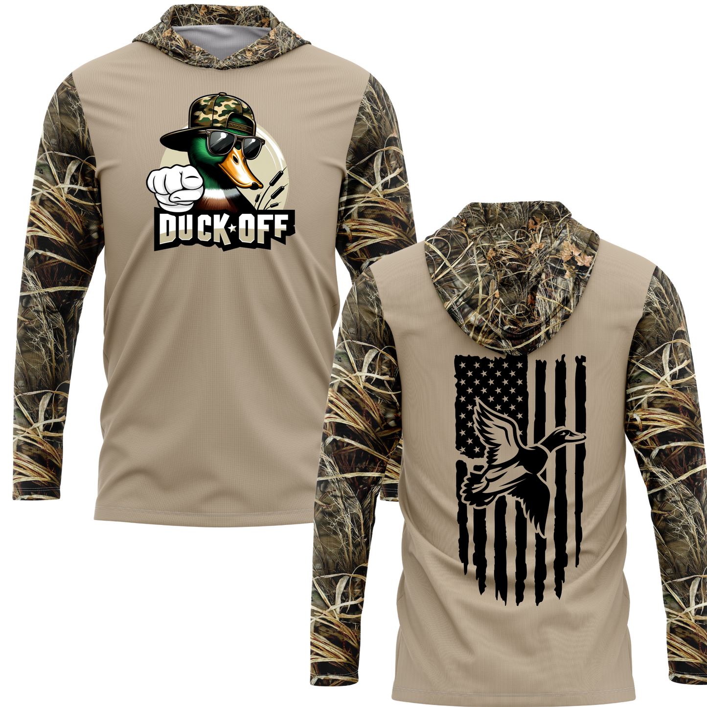 Duck Off Duck Hunting SPF50 Performance Hoodie