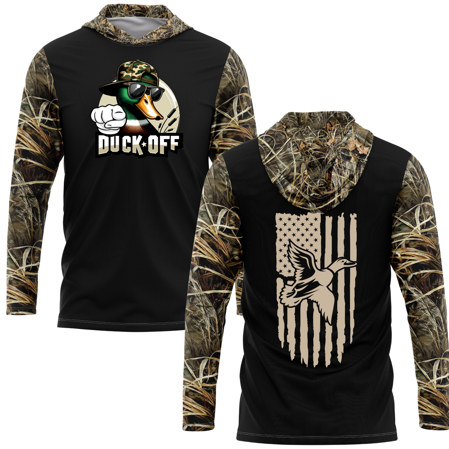 Duck Off Duck Hunting SPF50 Performance Hoodie