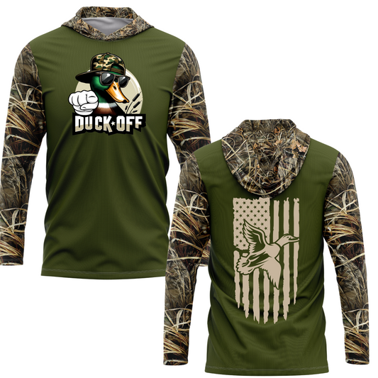 Duck Off Duck Hunting SPF50 Performance Hoodie