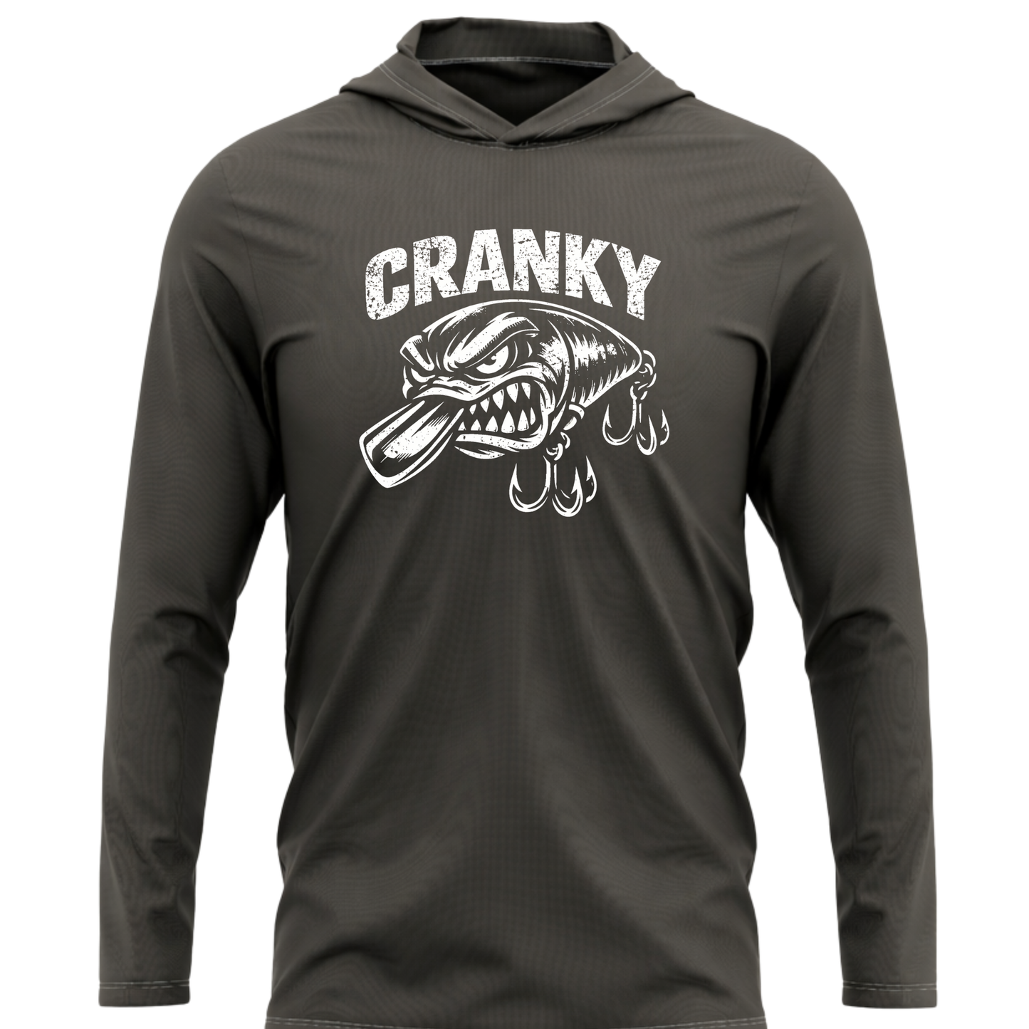 Angry Crankbait SPF50 Performance Fishing Hoodie
