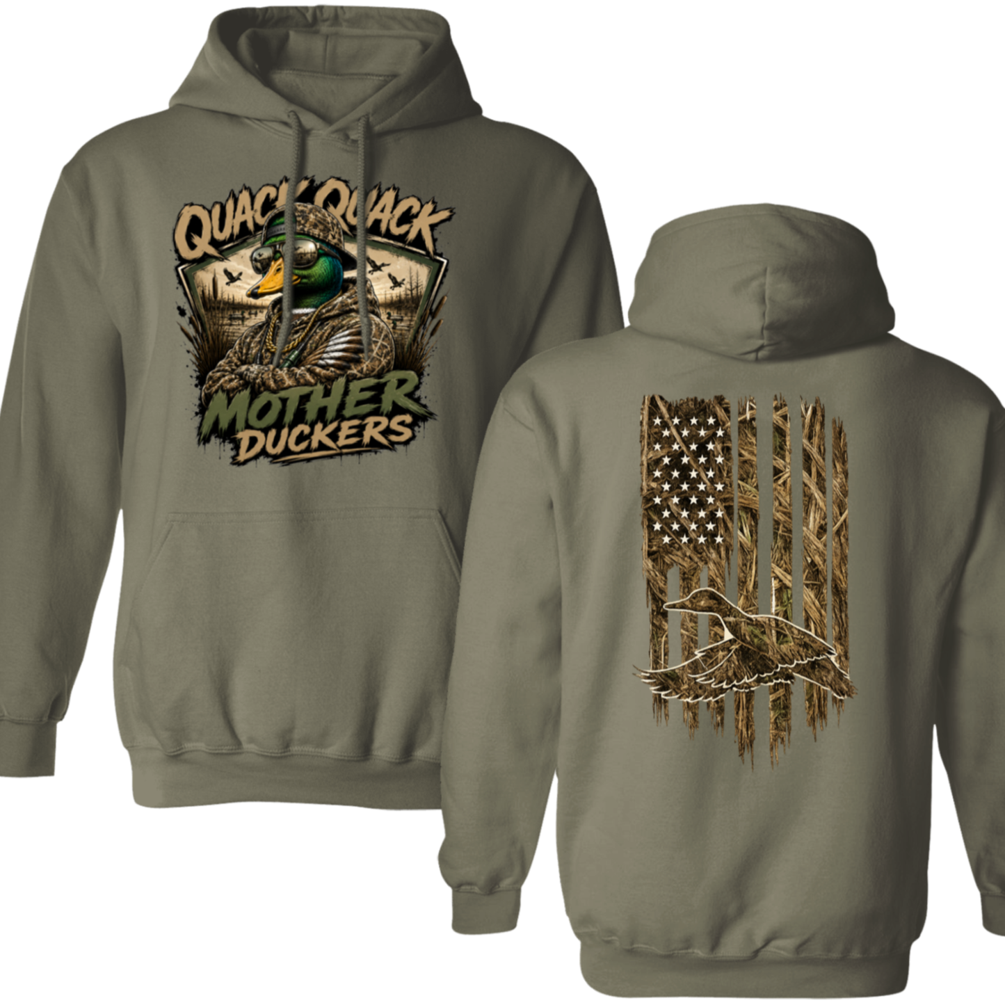 Quack Quack Mother Duckers Hoodie
