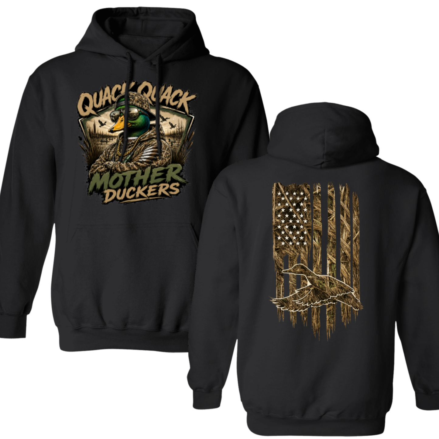 Quack Quack Mother Duckers Hoodie