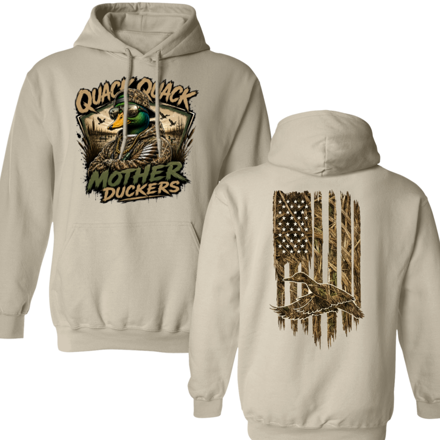 Quack Quack Mother Duckers Hoodie