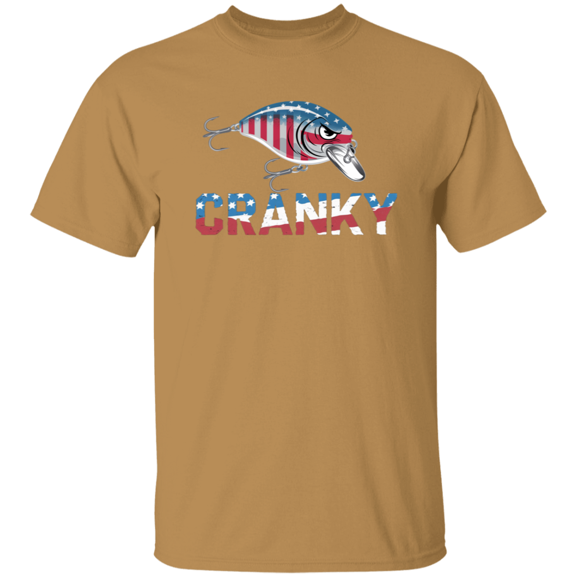 Cranky USA Crankbait Fishing T Shirt