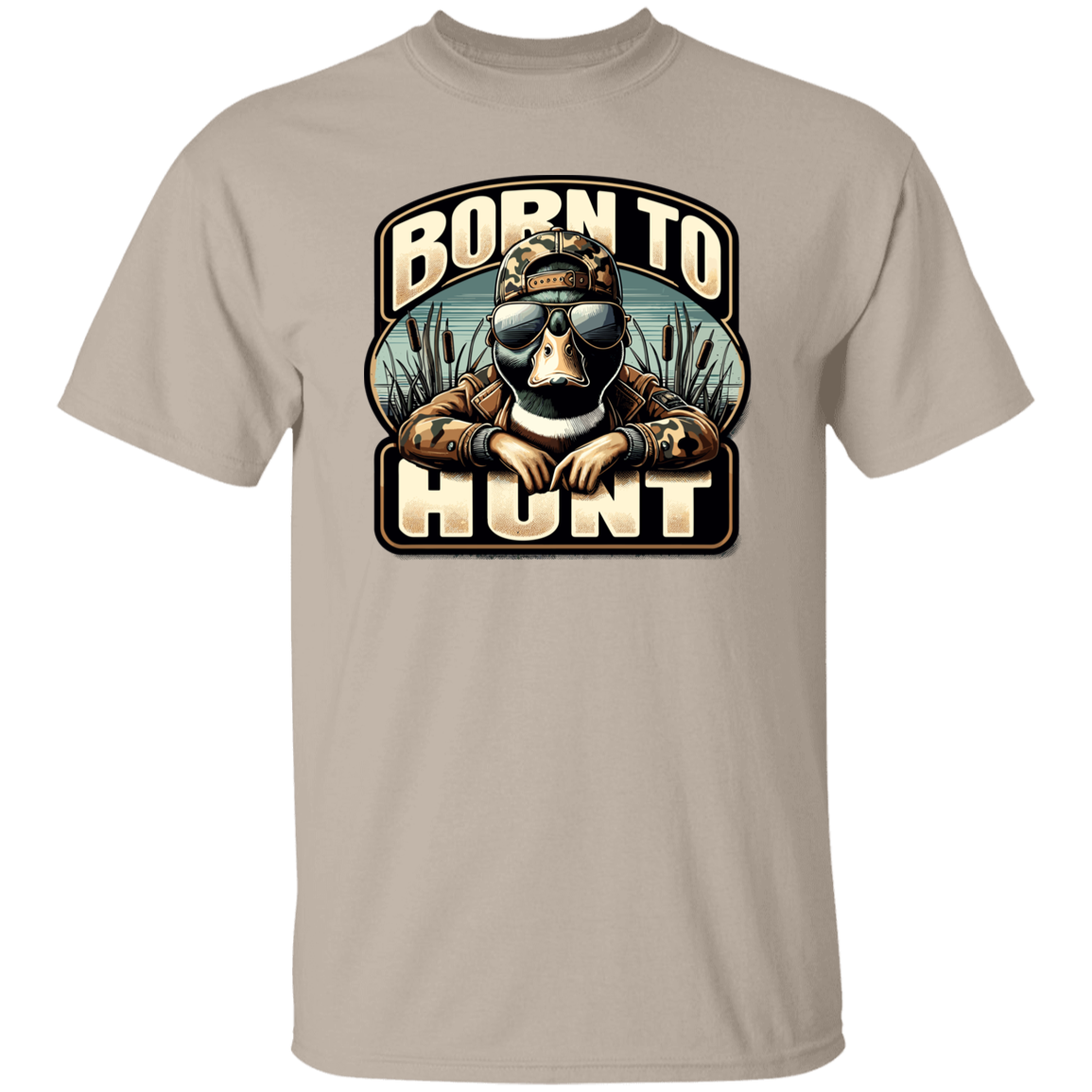 Born To Hunt Duck Hunting T Shirt