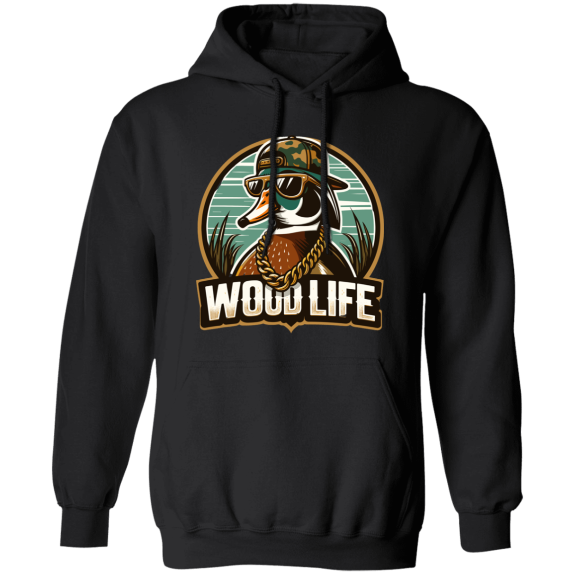 Wood Life Duck Hunting Hoodie