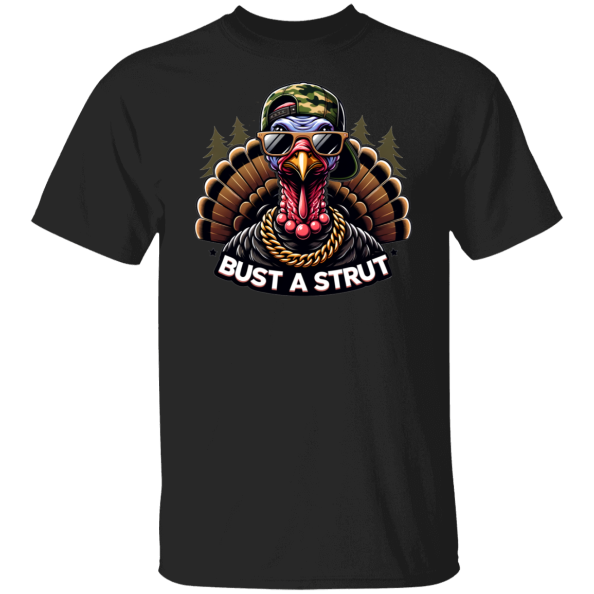 Bust A Strut Turkey Hunting T Shirt