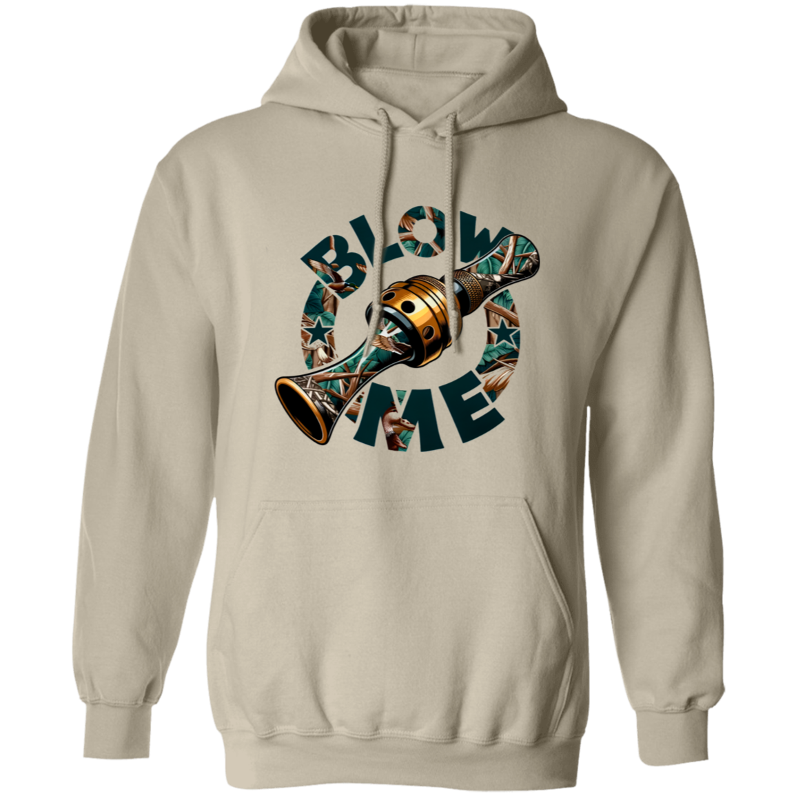 Blow Me Duck Hunting Hoodie