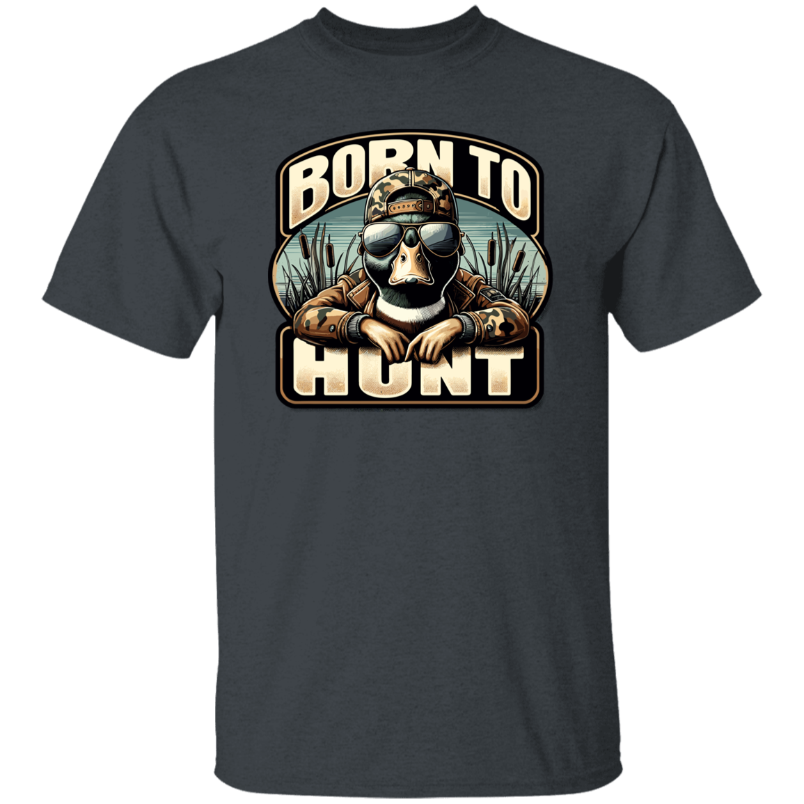 Born To Hunt Duck Hunting T Shirt