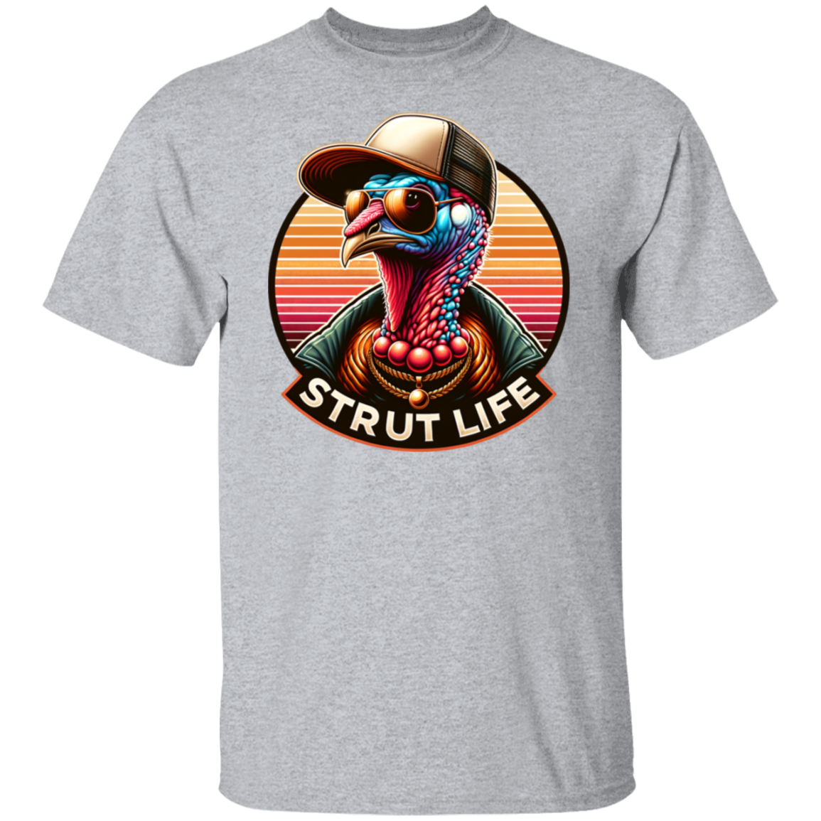 Strut Life Turkey Hunting T Shirt