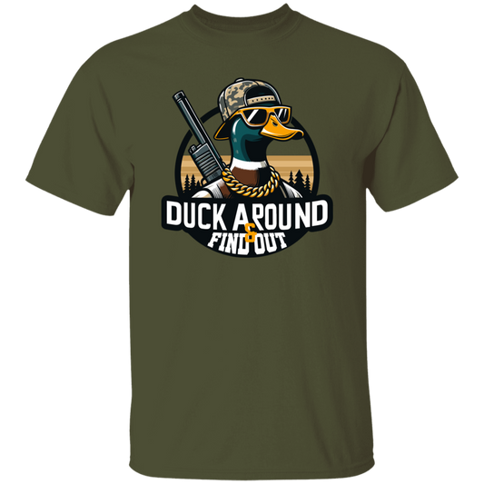 Duck Around And Find Out Duck Hunting T Shirt