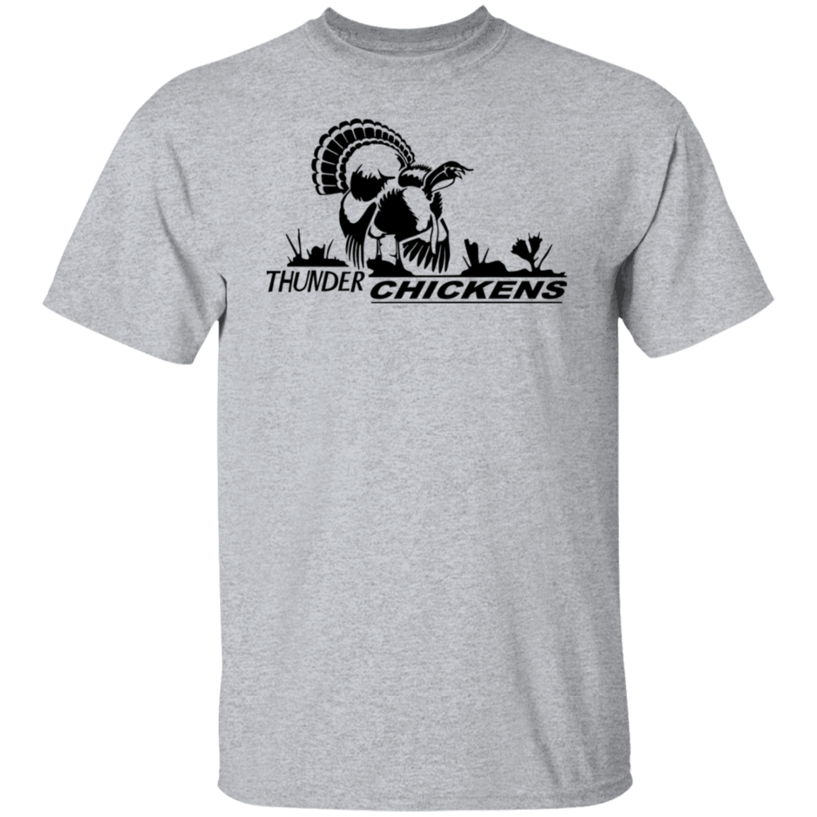 Thunder Chickens Turkey Hunting T Shirt