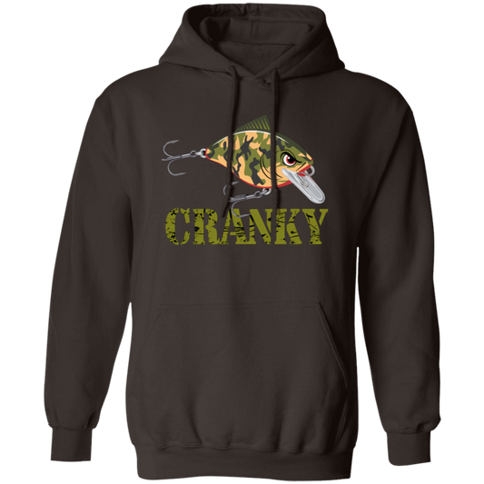 Cranky Camo Crankbait Fishing Hoodie