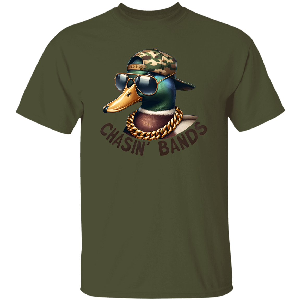 Chasin' Bands Duck Hunting T Shirt