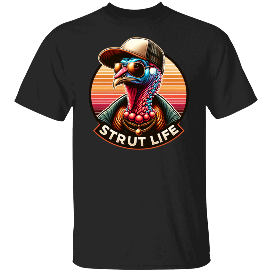 Strut Life Turkey Hunting T Shirt