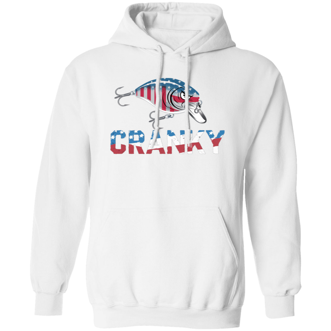 Cranky USA Crankbait Fishing Hoodie