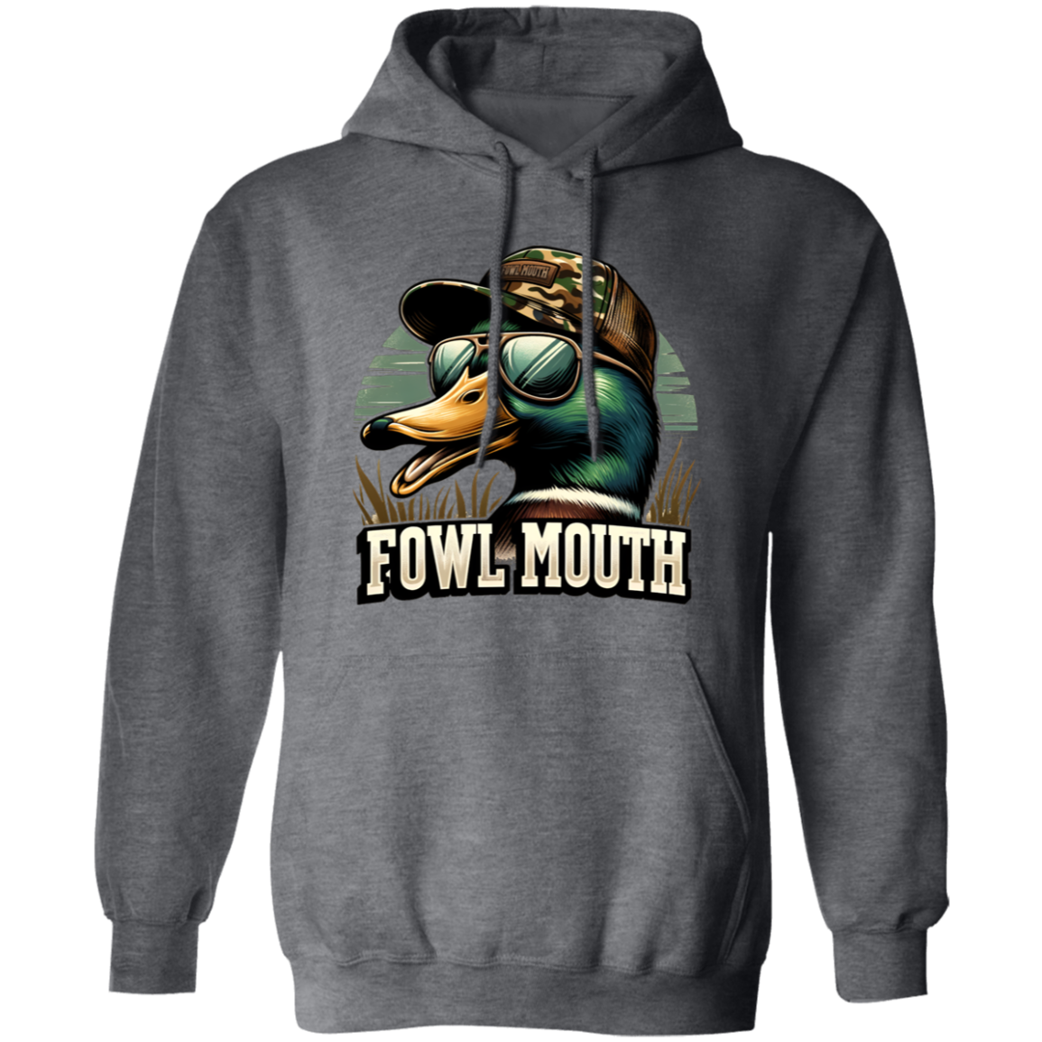 Fowl Mouth Duck Hunting Hoodie