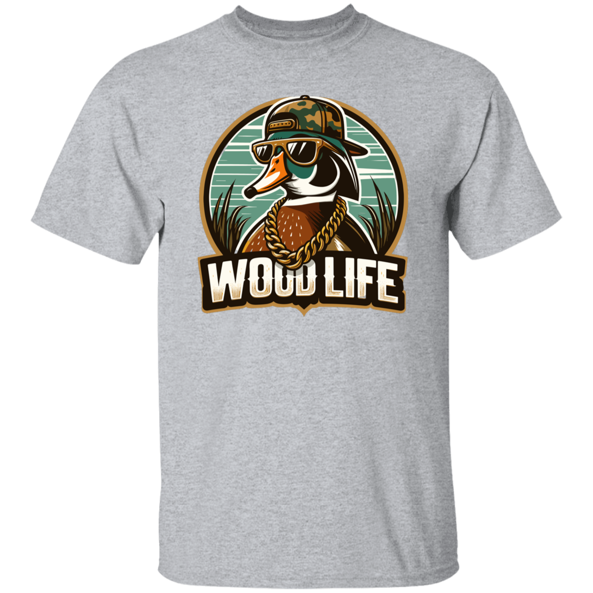 Wood Life Duck Hunting T Shirt