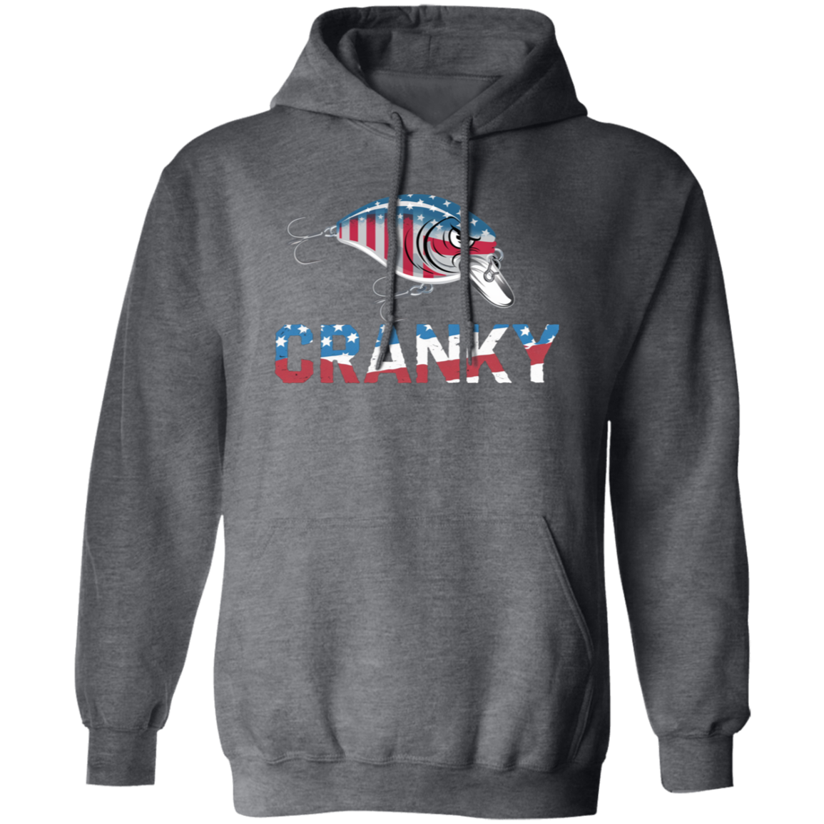 Cranky USA Crankbait Fishing Hoodie